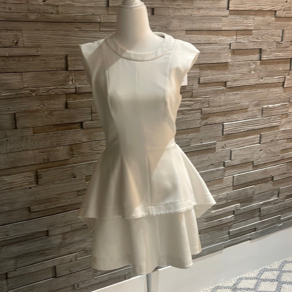 BCBG MAXAZRIA white dress